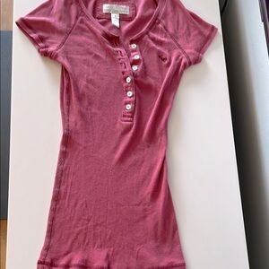 Abercrombie & Fitch Pink Women's Top